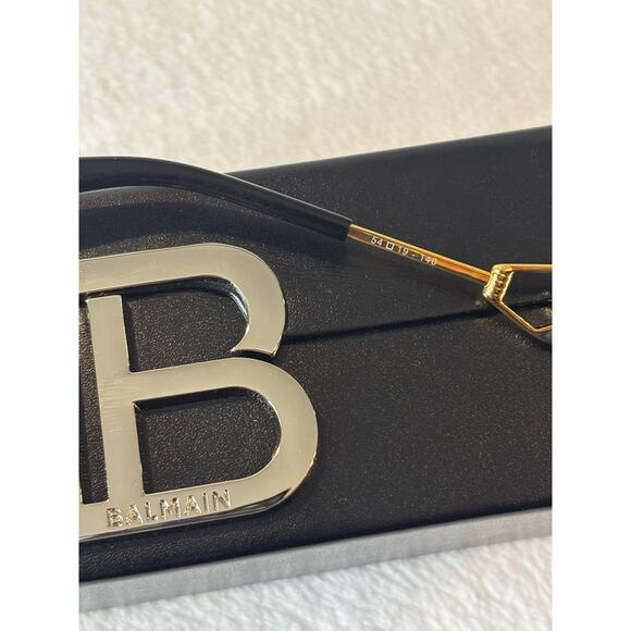 Brand New Balmain Sunglasses- FIXE BPS-123-A-54 Size 54-19-140 - Picture 5 of 6
